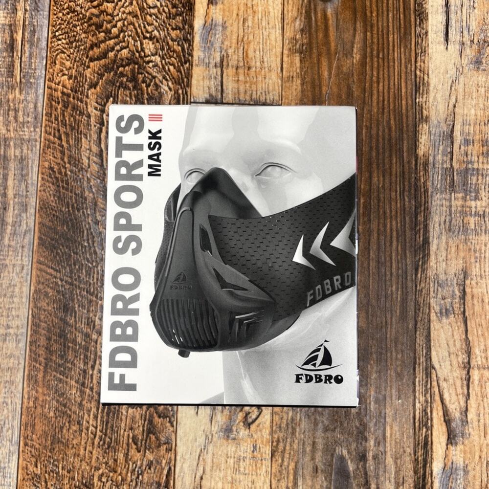 FDBRO Sports Mask Pro for Fitness Running Training, High Altitude Face Mask NIB - Picture 9 of 13